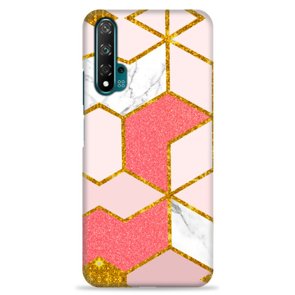 Huawei Nova 5T   ( Gold Marble Design )