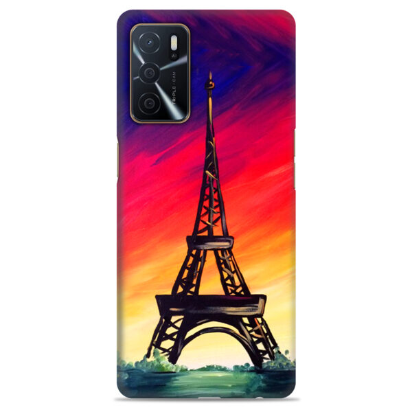 Oppo A16   ( Eifle Tower Gradiant Design )