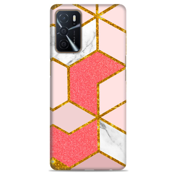 Oppo A16   ( Gold Marble Design )