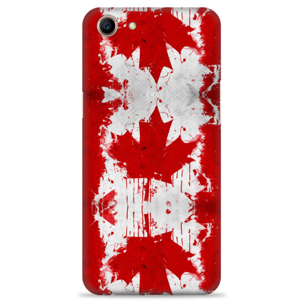 Oppo A83   ( Canada Flag Design )
