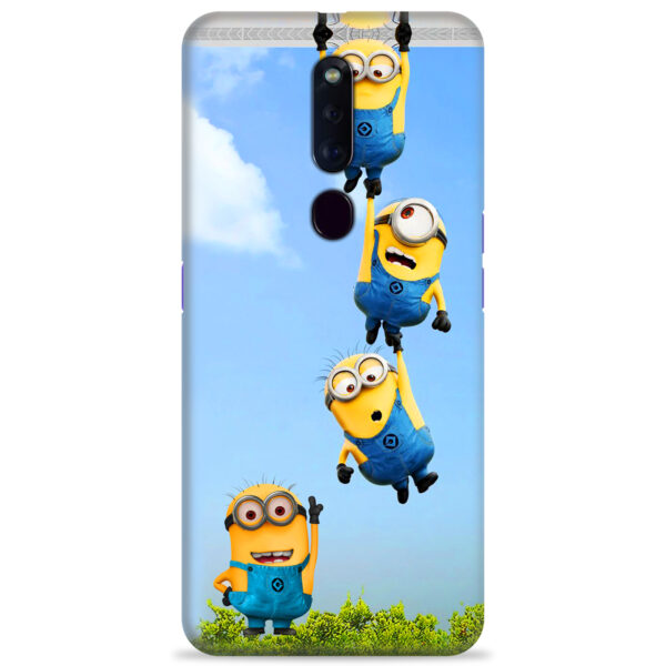 Oppo F11 Pro   ( Minions Wall Design )
