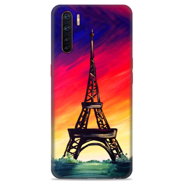 Oppo F15   ( Eifle Tower Gradiant Design )