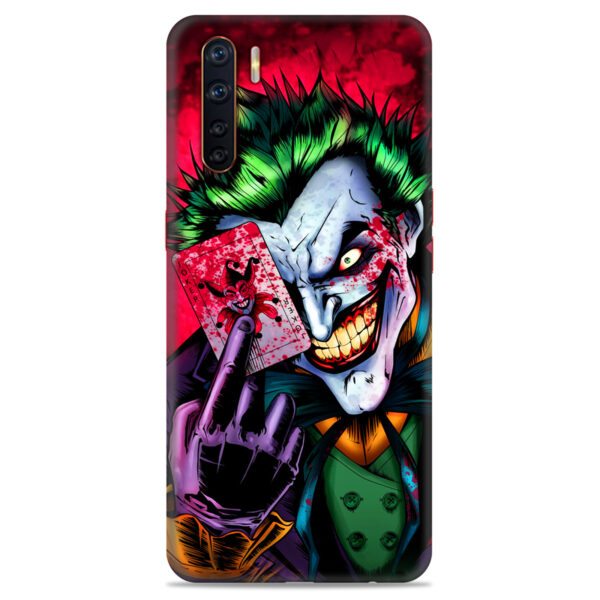 Oppo A91   ( Joker Red Design )