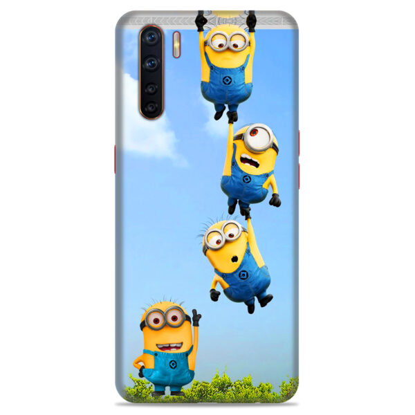 Oppo F15   ( Minions Wall Design )