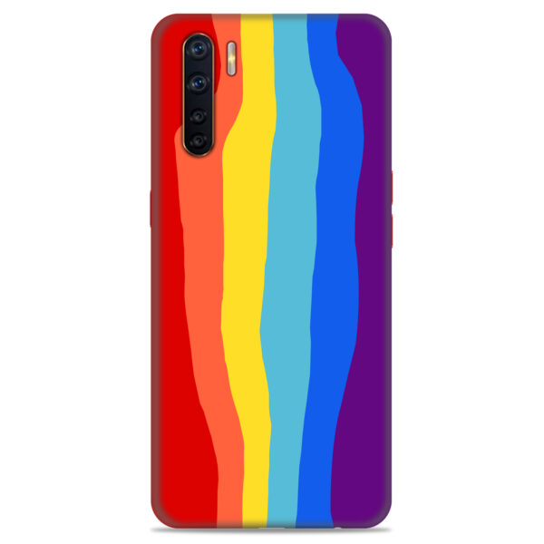 Oppo F15   ( Rainbow Design )