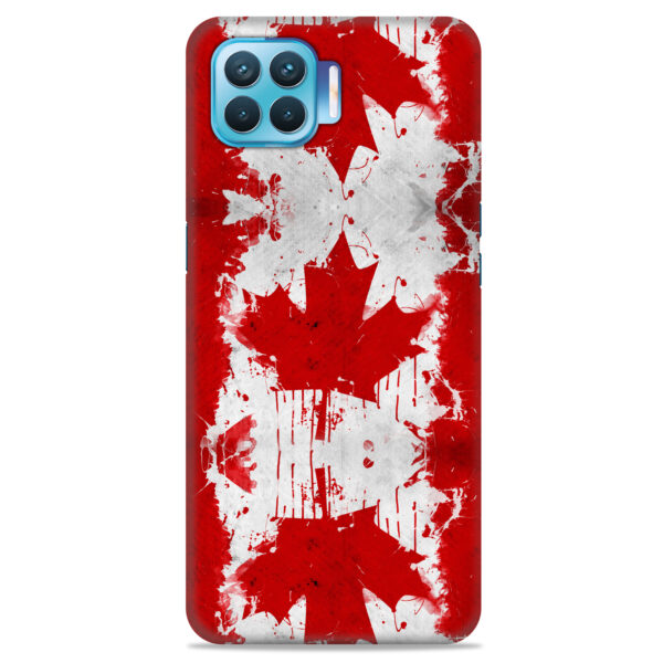 Oppo A73   ( Canada Flag Design )