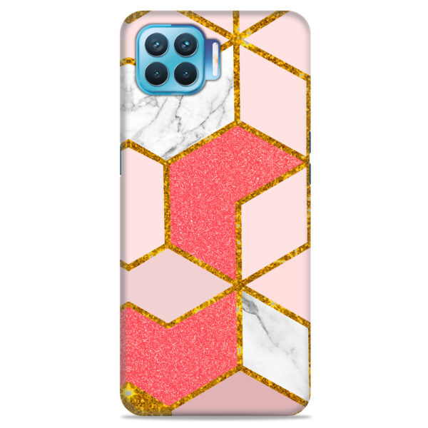 Oppo A73   ( Gold Marble Design )