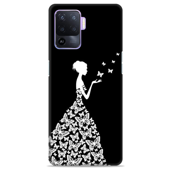 Oppo F19 Pro   ( Butterfly Girl Design )