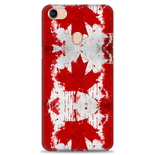 Oppo F5   ( Canada Flag Design )