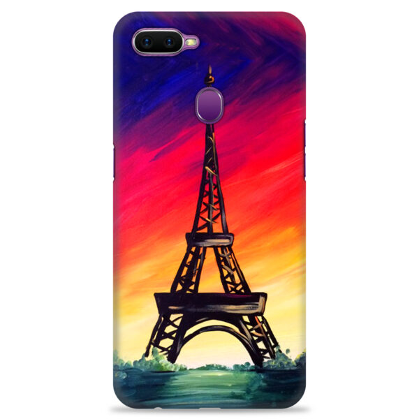 Oppo F9   ( Eifle Tower Gradiant Design )