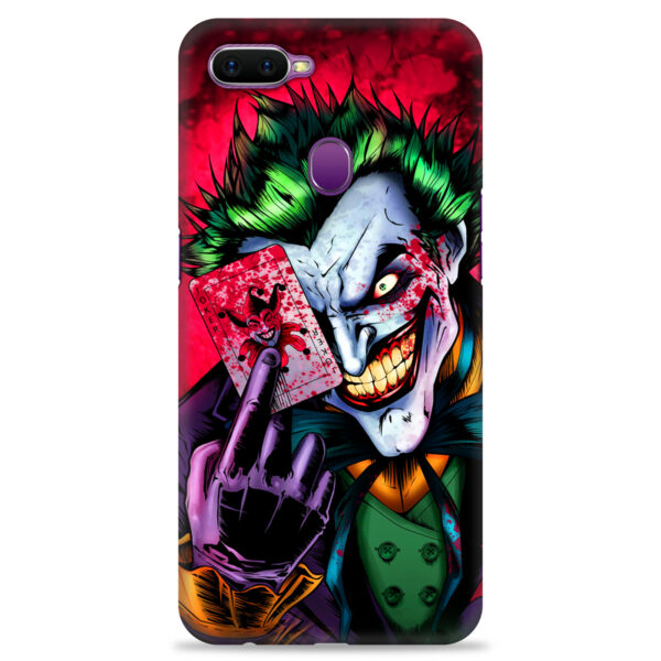 Oppo F9   ( Joker Red Design )