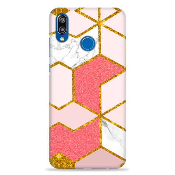 Huawei Nova 3E   ( Gold Marble Design )