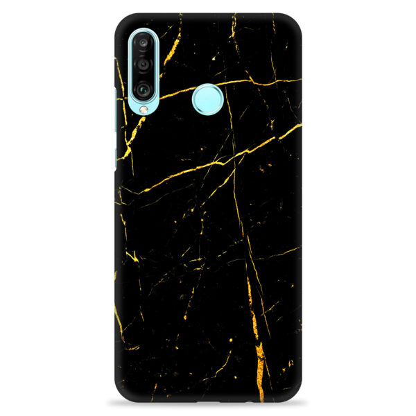 Huawei P30 lite   ( Gold Line Design )