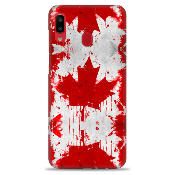 Samsung A30   ( Canada Flag Design )