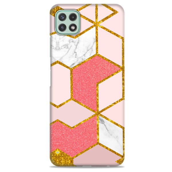 Samsung A22 5G   ( Gold Marble Design )