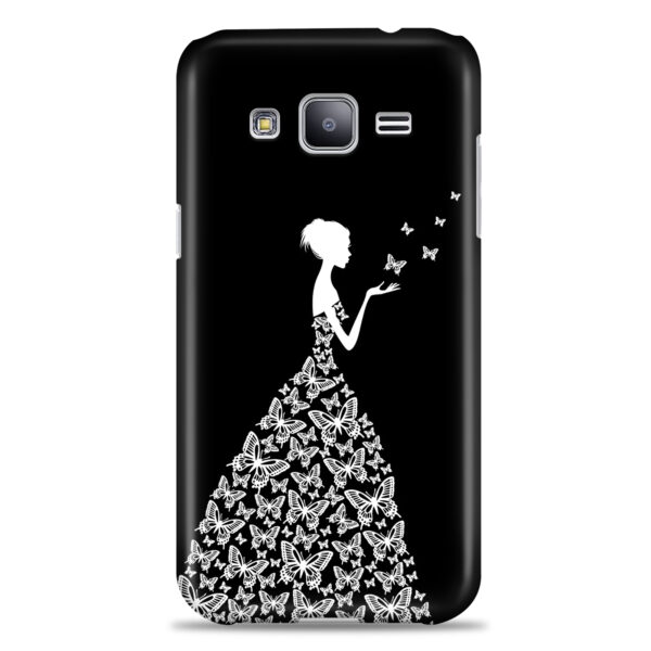 Samsung J2 / J2 2017  ( Butterfly Girl Design )