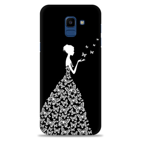 Samsung J6 2018   ( Butterfly Girl Design )