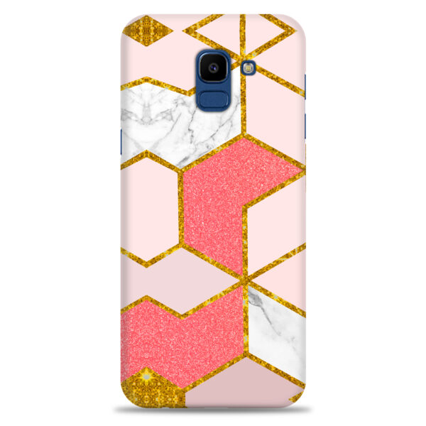 Samsung J6   ( Gold Marble Design )