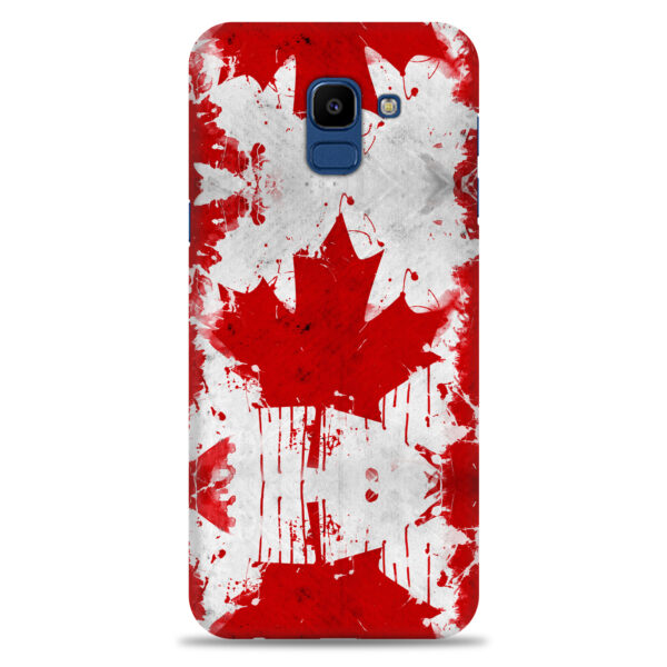 Samsung J6   ( Canada Flag Design )