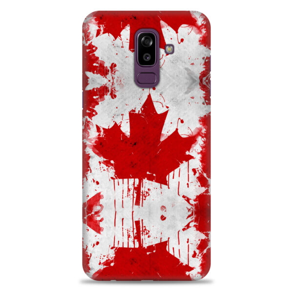 Samsung J8 / A6 Plus    ( Canada Flag Design )