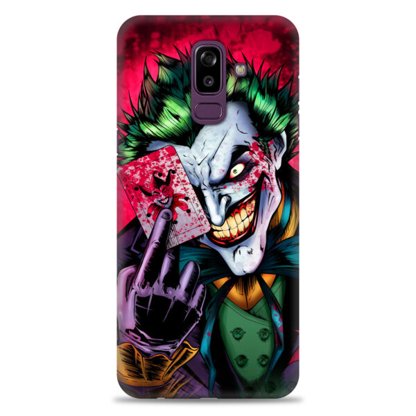 Samsung J8 / A6 Plus    ( Joker Red Design )