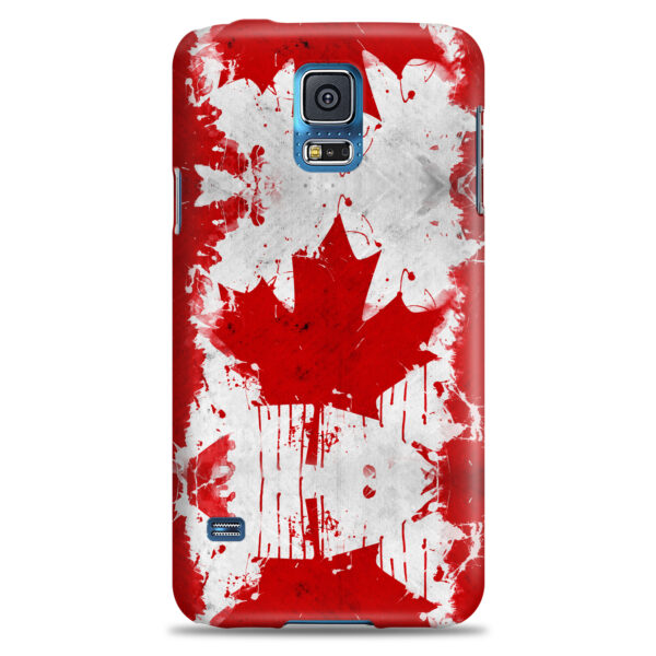 Samsung S5  ( Canada Flag Design )