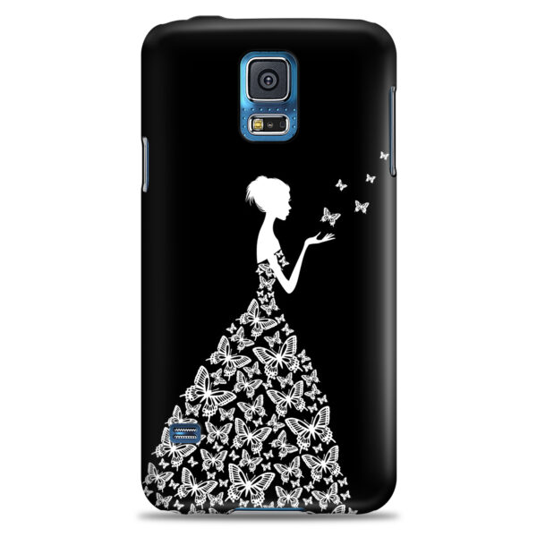 Samsung S5  ( Butterfly Girl Design )