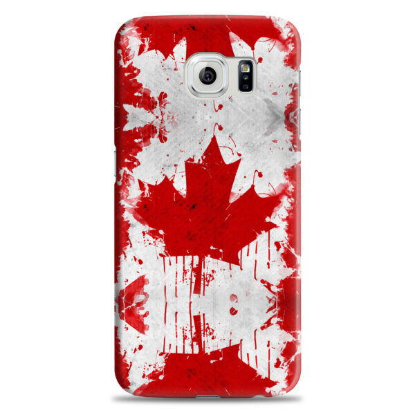 Samsung S6  ( Canada Flag Design )