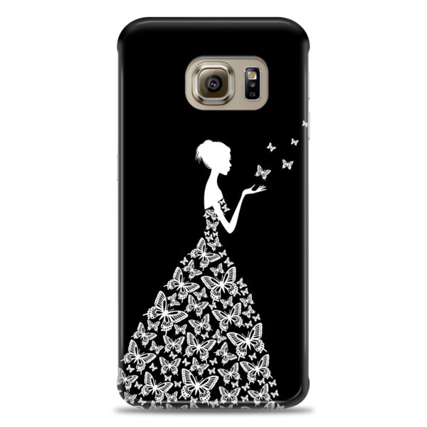 Samsung S6 Edge  ( Butterfly Girl Design )