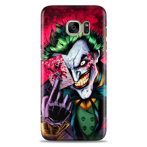 Samsung S7  ( Joker Red Design )