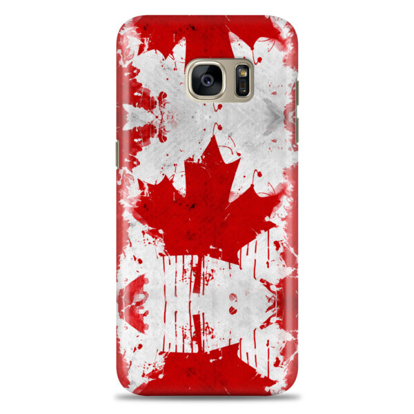 Samsung S7 Edge  ( Canada Flag Design )