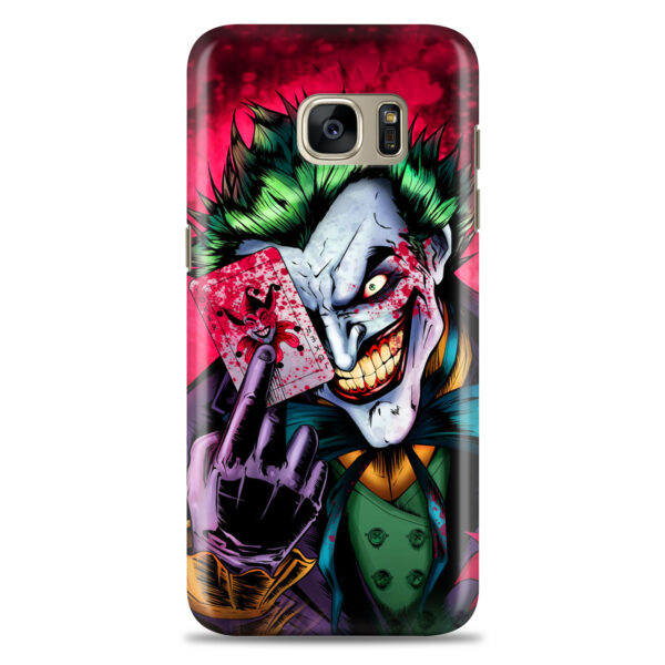 Samsung S7 Edge  ( Joker Red Design )