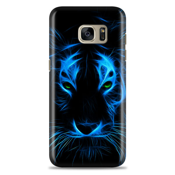 Samsung S7 Edge  ( Blue Lion Design )