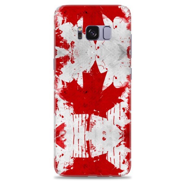 Samsung S8  ( Canada Flag Design )