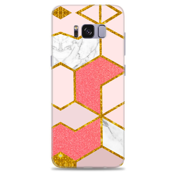 Samsung S8  ( Gold Marble Design )