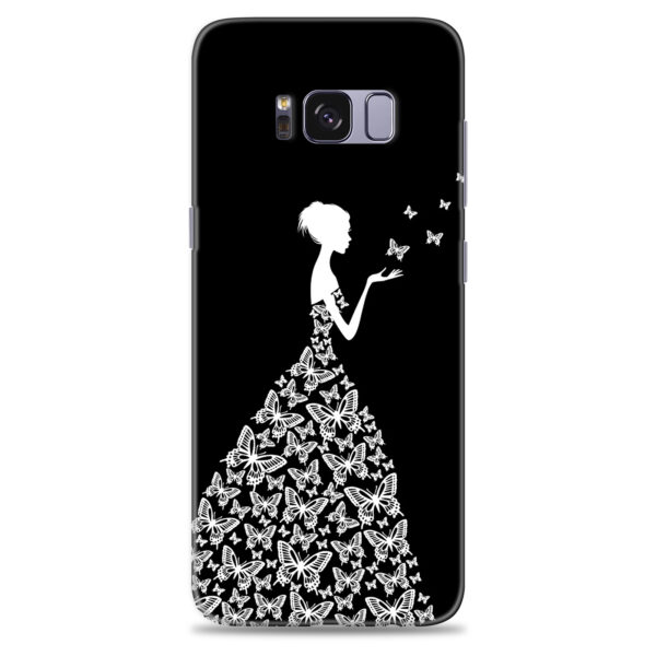 Samsung S8  ( Butterfly Girl Design )