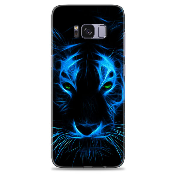 Samsung S8  ( Blue Lion Design )