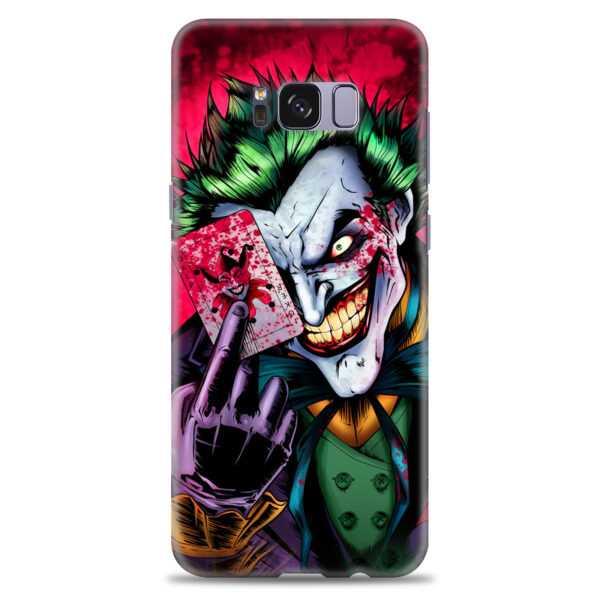 Samsung S8 Plus  ( Joker Red Design )