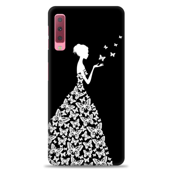 Samsung A7 2018    ( Butterfly Girl Design )