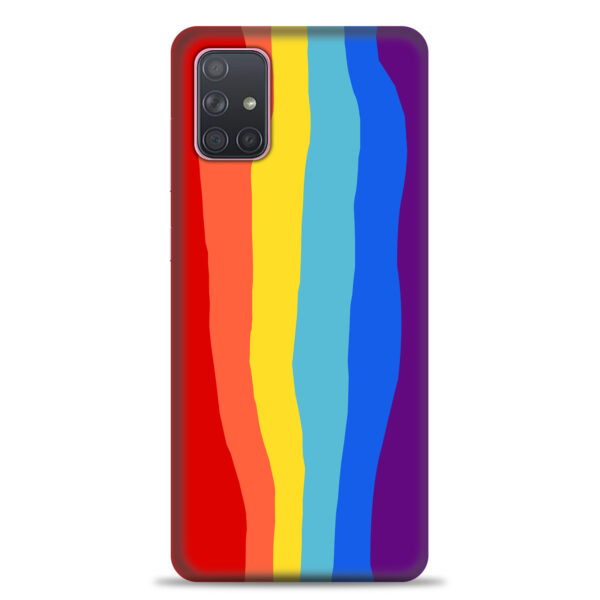 Samsung A71 4G   ( Rainbow Design )