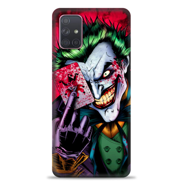 Samsung A71 4G   ( Joker Red Design )