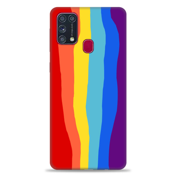 Samsung M31   ( Rainbow Design )
