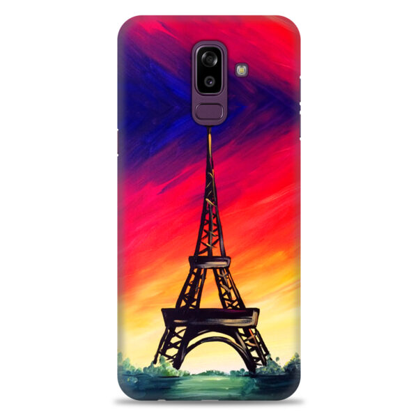 Samsung J8 / A6 Plus    ( Eifle Tower Gradiant Design )