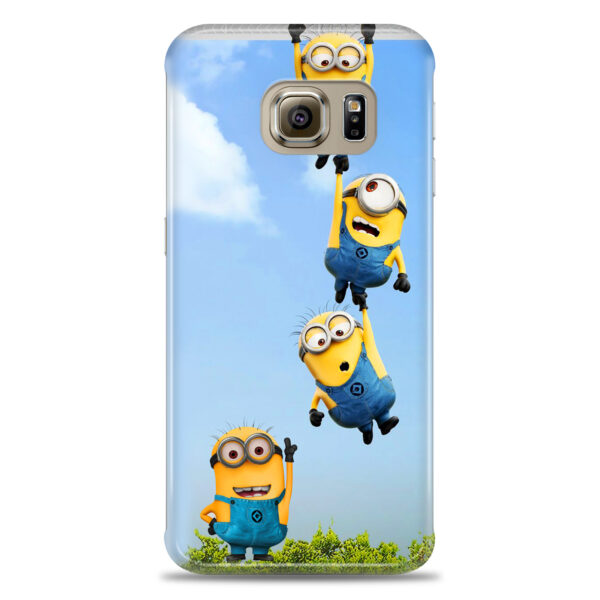 Samsung S6 Edge  ( Minions Wall Design )