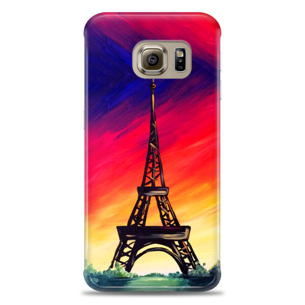 Samsung S6 Edge  ( Eifle Tower Gradiant Design )