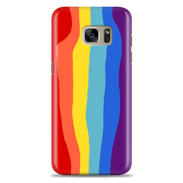 Samsung S7 Edge  ( Rainbow Design )