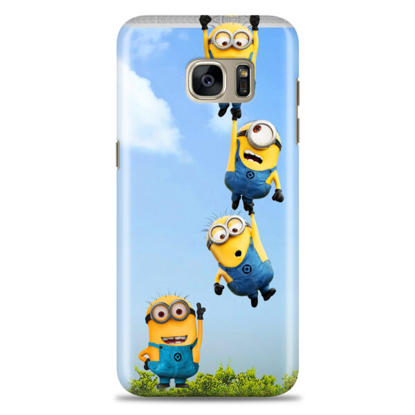 Samsung S7 Edge  ( Minions Wall Design )