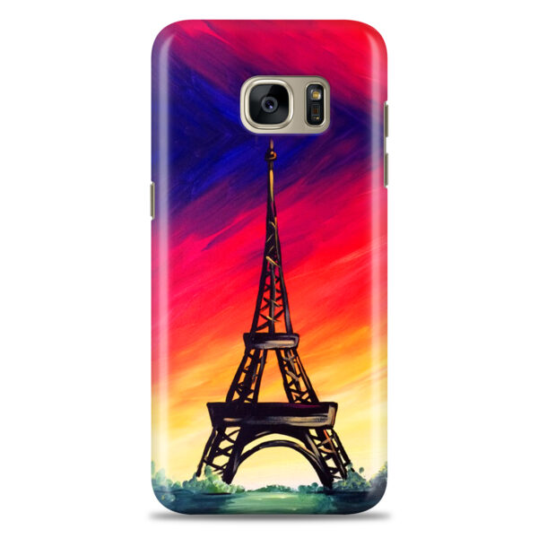 Samsung S7 Edge  ( Eifle Tower Gradiant Design )