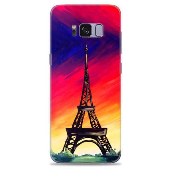 Samsung S8  ( Eifle Tower Gradiant Design )