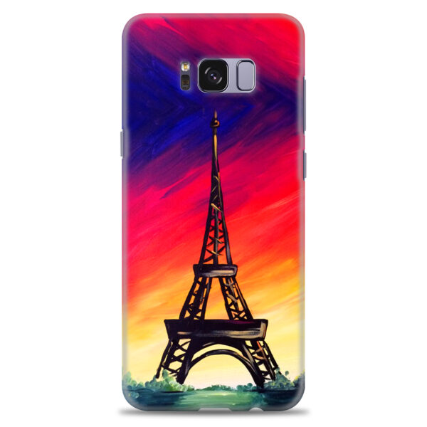 Samsung S8 Plus  ( Eifle Tower Gradiant Design )